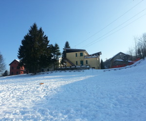 Sulla neve alla Cappelletta di Masone