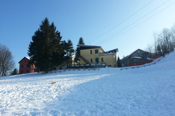 Sulla neve alla Cappelletta di Masone