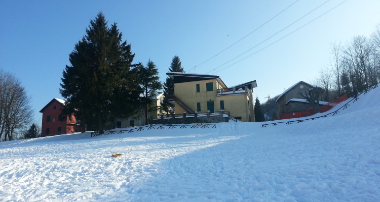 Sulla neve alla Cappelletta di Masone