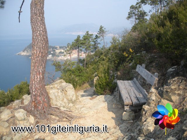 Sentiero panoramico verso Punta Manara