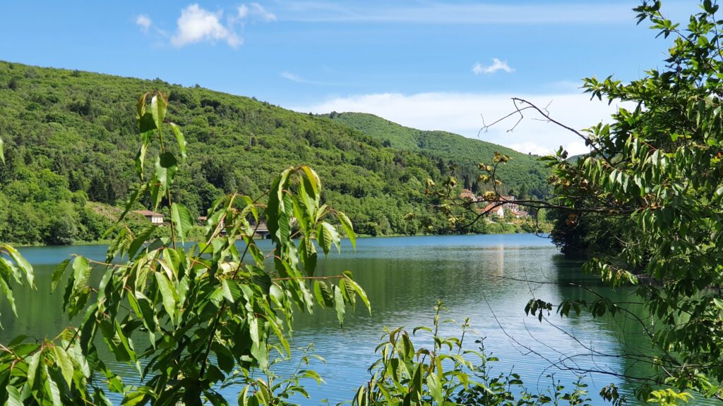 Scorcio panoramico del Lago di Osiglia