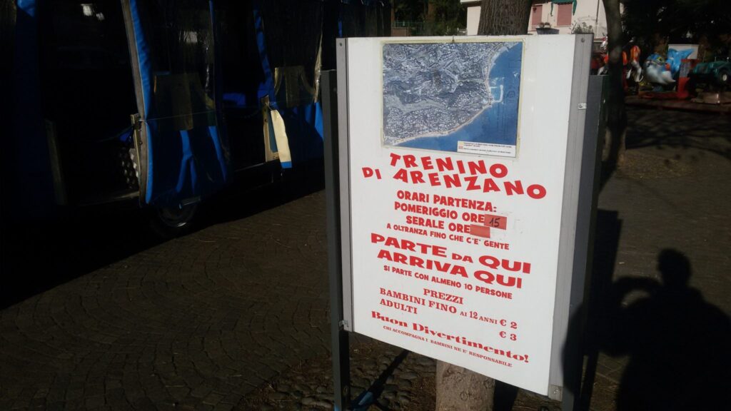 Trenino turistico di Arenzano