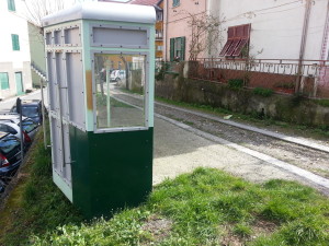 L'arco che segna l'ingresso del percorso