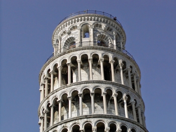 La Torre di Pisa - sommità