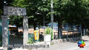 Parco Braia a Crocefieschi: ingresso dell'area
