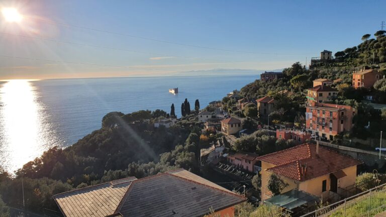 Panorama lungo l'Anello di Pieve Alta