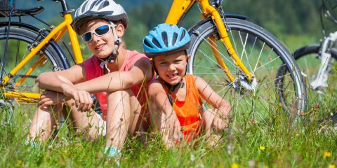 Bicicletta con i bambini