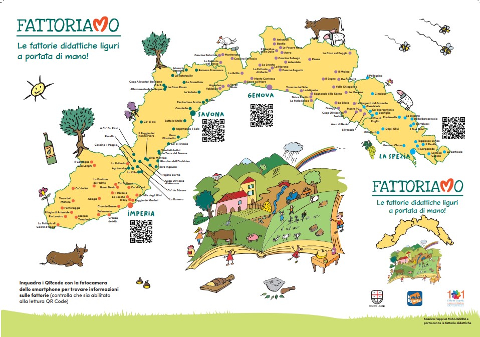 "Fattoriamo - Le fattorie didattiche liguri a portata di mano"