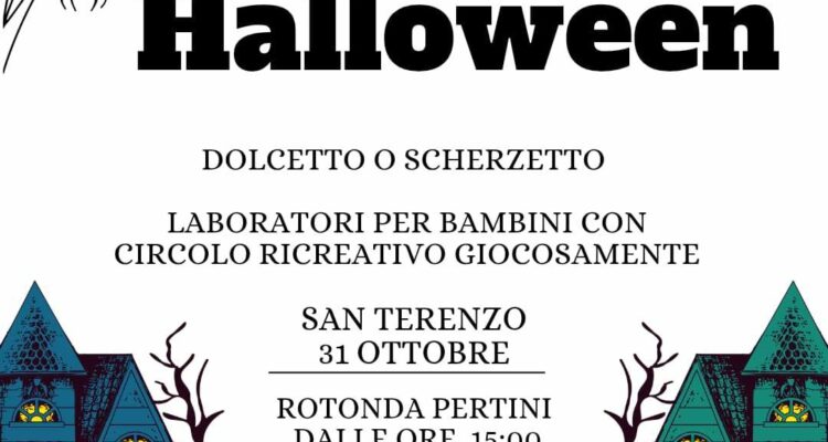 Targa Rotonda In Alluminio Per Halloween - La Strega è In Casa, 30,5 Cm, Decorazione Per Porte E Finestre, Interni/Esterni - 2