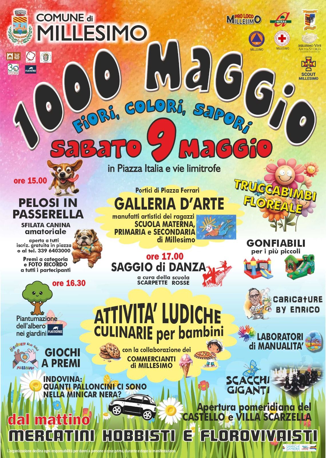 1000 Maggio a Millesimo