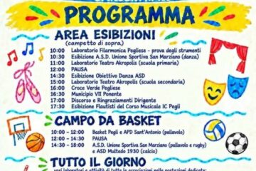 Locandina W IC Pegli 2026 con il programma della giornata